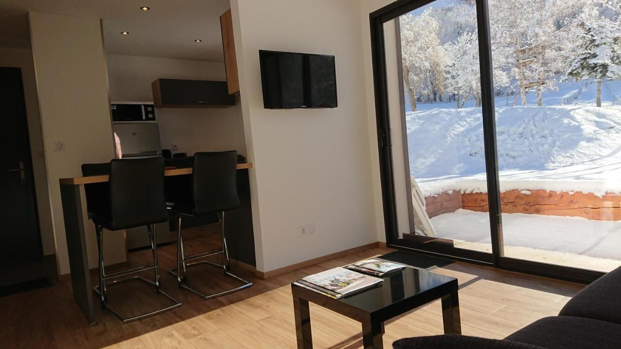 Chalet Des Plans Apartman Valloire Kültér fotó